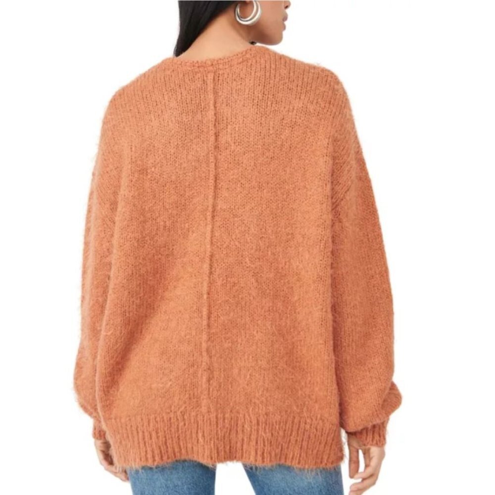 NWT New $148 Free People Nevermind Cider Oversized Cardigan Size S - Picture 2 of 12